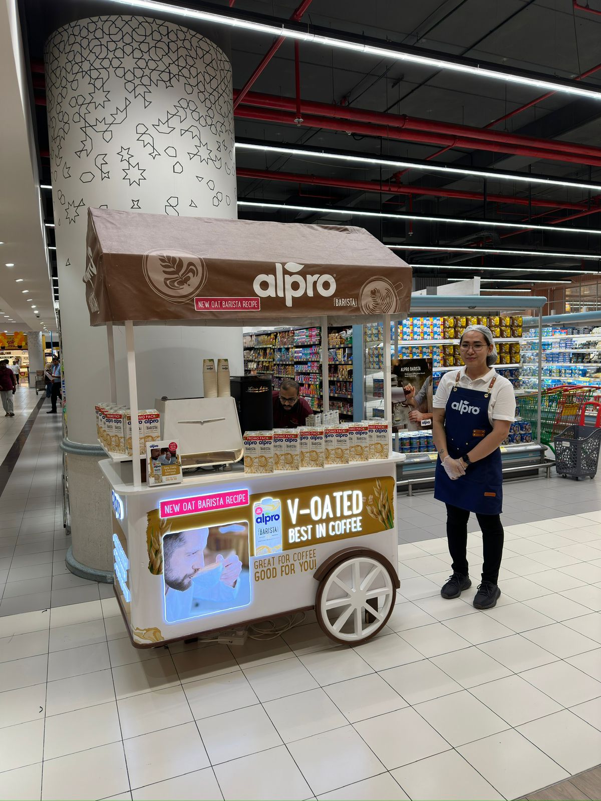 Alpro Sampling Cart
