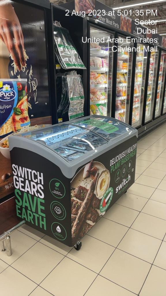 Switch Branded Freezer